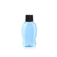 60ml empty custom color unique shape PET plastic bottle