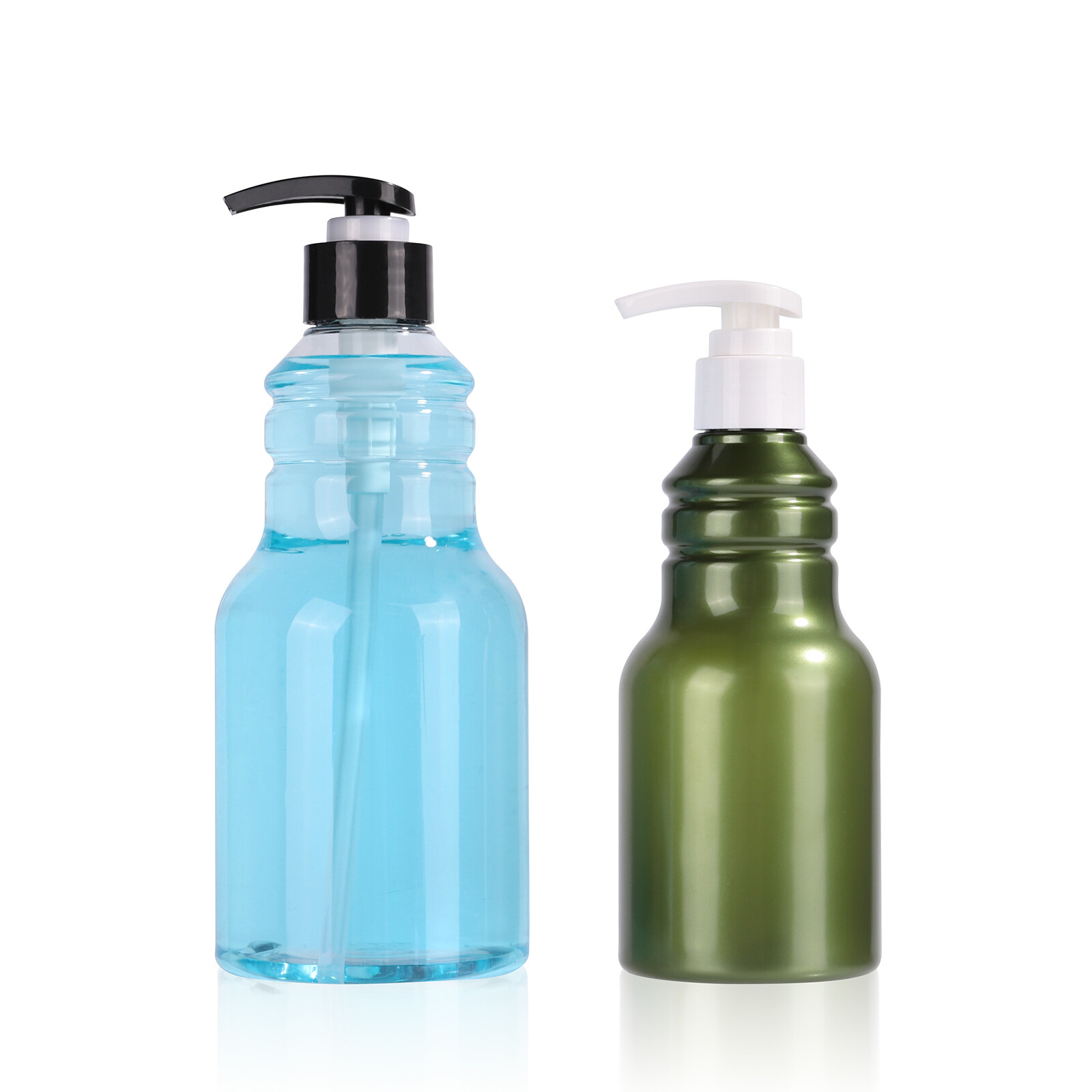 300ml/500ml empty custom made PET plastic bottle body lotion/perfume/shampoo/bottle