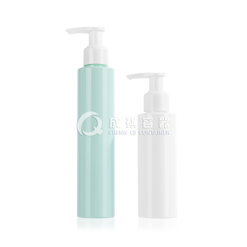180ml/120ml Opaque Green Or White Plastic Empty Lotion Bottles Wholesale